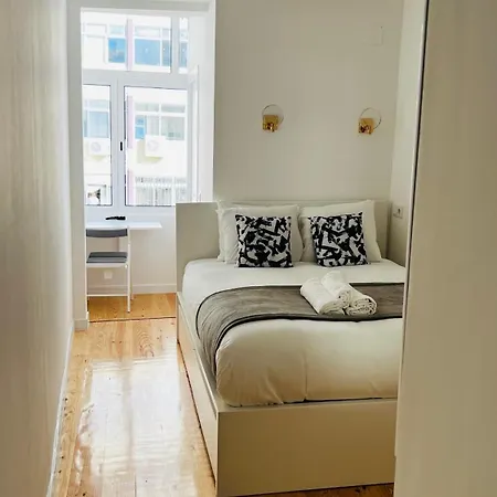 Δωμάτια σε οικογενειακή κατοικία Pensamento 12b Lisboa